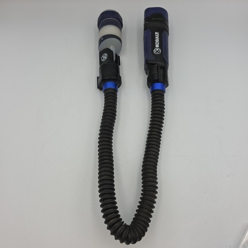 KOBALT HyperCoil LED Snake Work Light RECHARGABLE Battery 498288 Flashlight Read